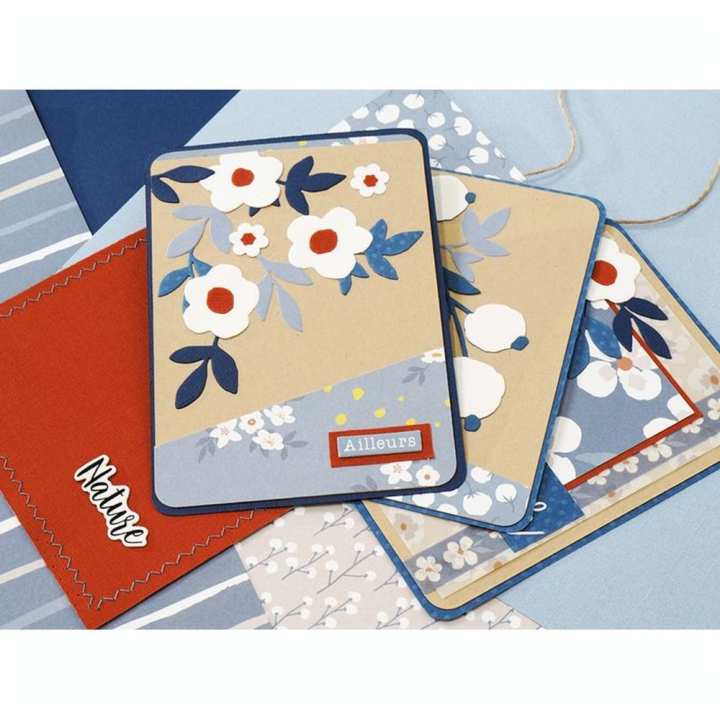 Stickers Chipboard Couleurs Nature - Artemio - Rougier et Plé