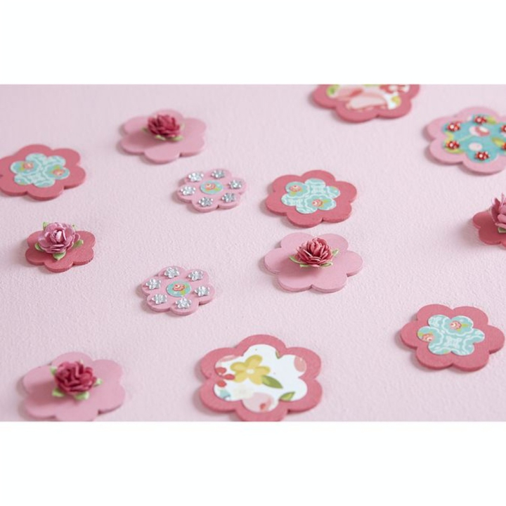 Embellissements en papier 20 Roses - Artemio - Rougier et Plé