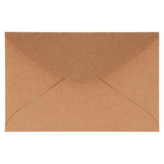Enveloppes 17.8 x 11.5 cm 50 pcs Kraft - Artemio - Rougier et Plé