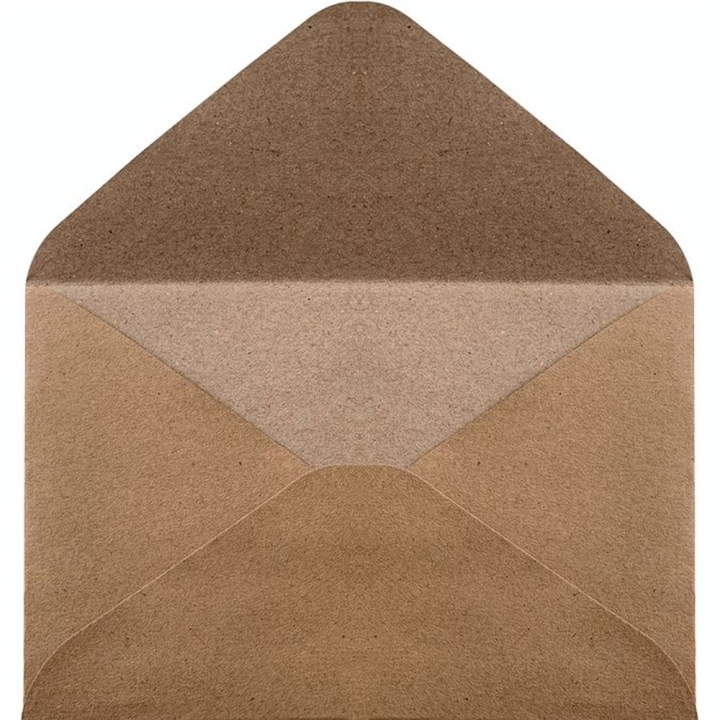 Enveloppes 17.8 x 11.5 cm 50 pcs Kraft - Artemio - Rougier et Plé