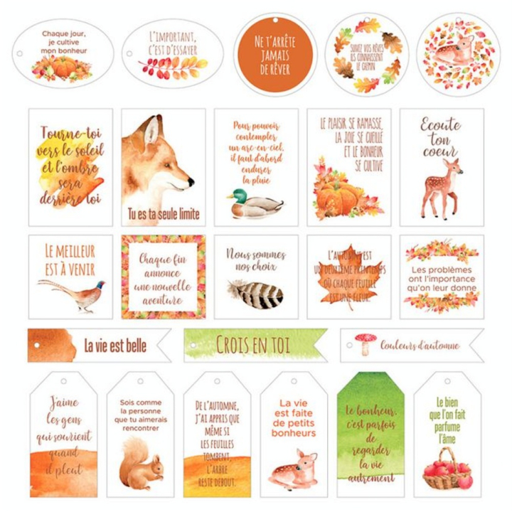 Découpes en papier Die Cut Fall In Love - Artemio - Rougier et Plé