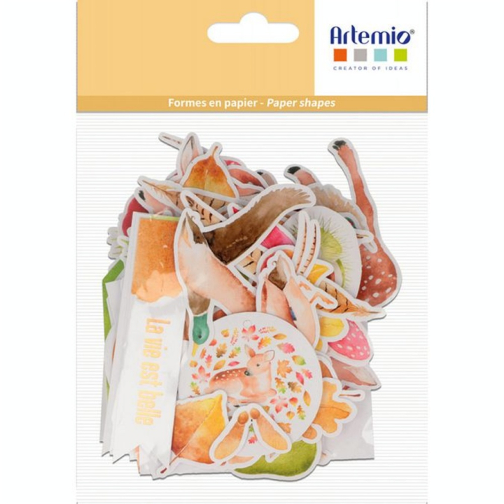 Découpes en papier Die Cut Fall In Love - Artemio - Rougier et Plé