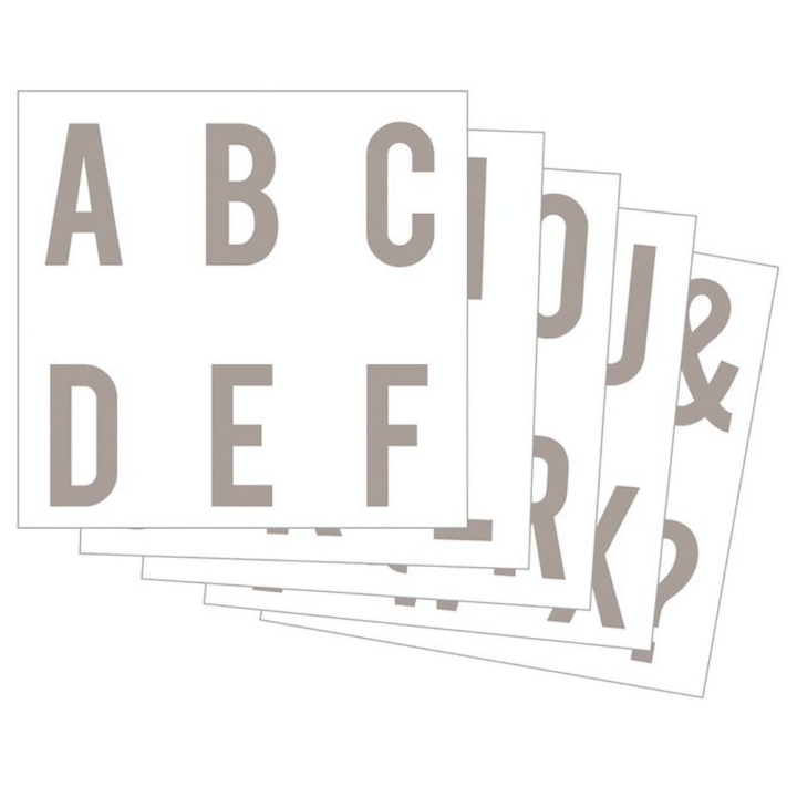 Matrice de découpe Dies Alphabet - Artemio - Rougier et Plé