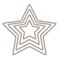 Matrice de découpe Dies Étoiles Petit - Artemio - Rougier et Plé