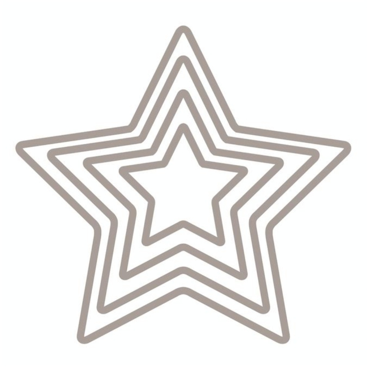 Matrice de découpe Dies Étoiles Petit - Artemio - Rougier et Plé