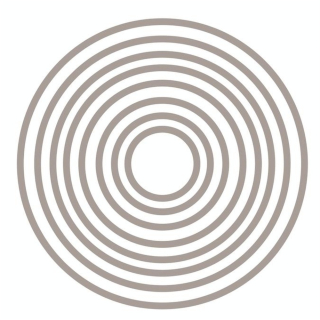 Matrice de découpe Dies Cercles Petit - Artemio - Rougier et Plé