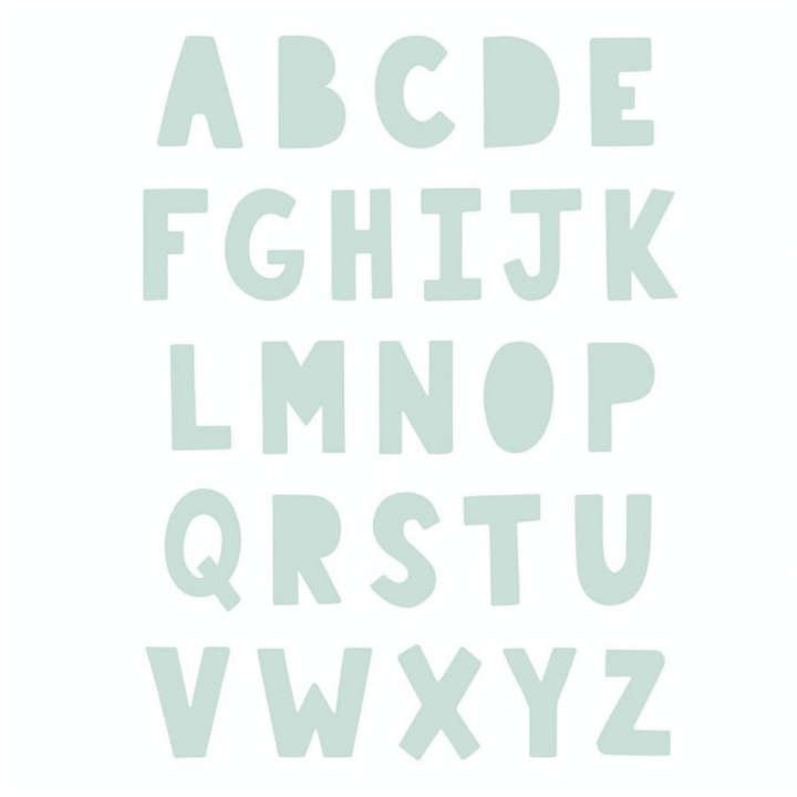 Matrice de découpe Dies Jolies Comptines Alphabet - Artemio - Rougier et Plé