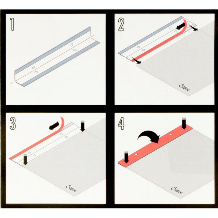 Bandes Adhésives pour Classeur de rangement Sizzix - Sizzix - Rougier et Plé