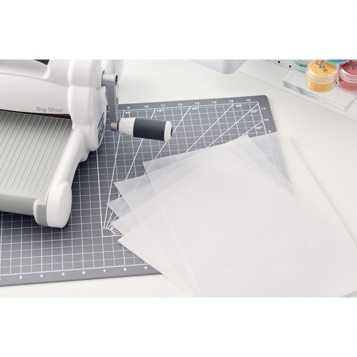Feuille transparente pour Pochoir A4 21 x 29.7 cm 10 pcs - Sizzix - Rougier et Plé