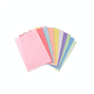 Feutrine 30 x 21 cm 10 Couleurs Pastel - Sizzix - Rougier et Plé