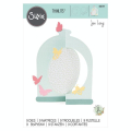 Matrice de découpe Thinlits Die 9 pcs Cloche - Sizzix - Rougier et Plé