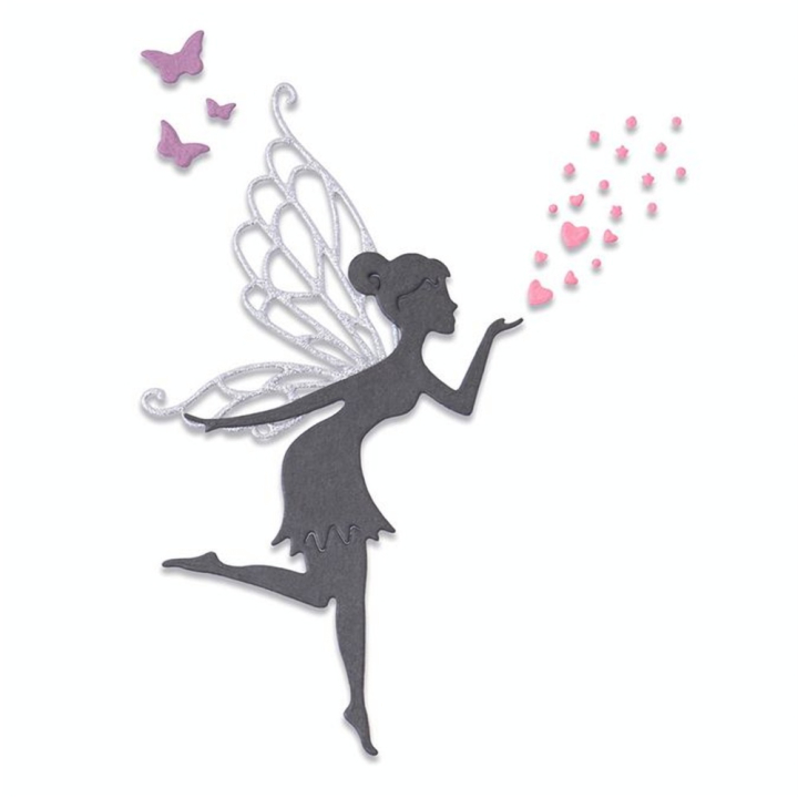 Matrice Thinlits Die 5 pcs Fairy Wishes - Sizzix - Rougier et Plé