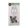 Matrices Framelits Die & Tampons transparents Butterfly Birthday - Sizzix - Rougier et Plé
