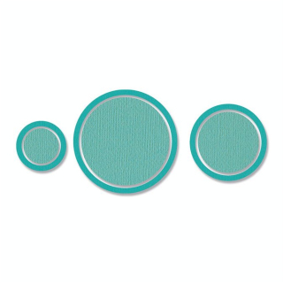 Matrices Framelits Die 6 pcs Cercles - Sizzix - Rougier et Plé