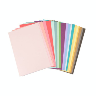 Papier Cardstock A4 21 x 29.7 cm Lot de 80 pcs - Sizzix - Rougier et Plé