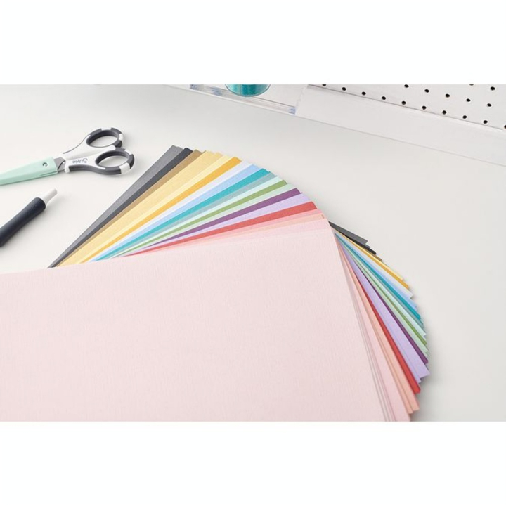 Papier Cardstock A4 21 x 29.7 cm Lot de 80 pcs - Sizzix - Rougier et Plé