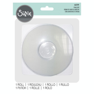 Ruban de mousse adhésive 12 mm x 5 m - Sizzix - Rougier et Plé