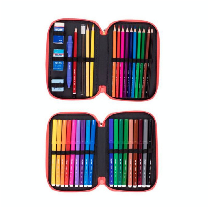 Plumier 2 compartiments Frutikis Avec contenu - MILAN - Rougier et Plé
