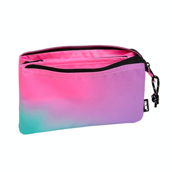 Trousse 5 compartiments Sunset Rose/Violet - MILAN - Rougier et Plé