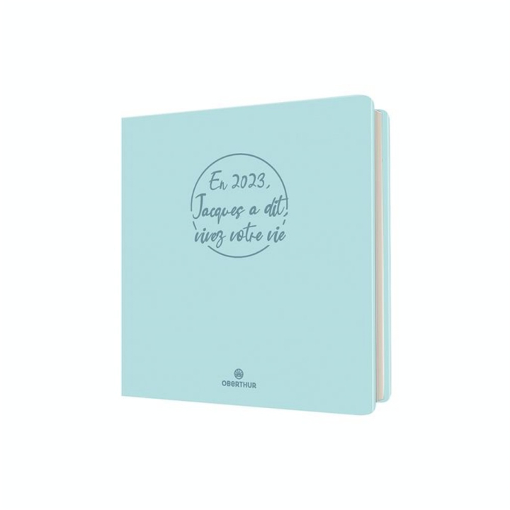 Agenda semainier 2023-2024 16.5 x 16.5 cm Camelia Lagon - Editions Oberthur - Rougier et Plé