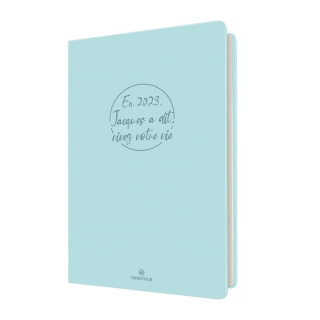 Agenda semainier 2023-2024 10 x 15 cm Camelia Lagon - Editions Oberthur - Rougier et Plé