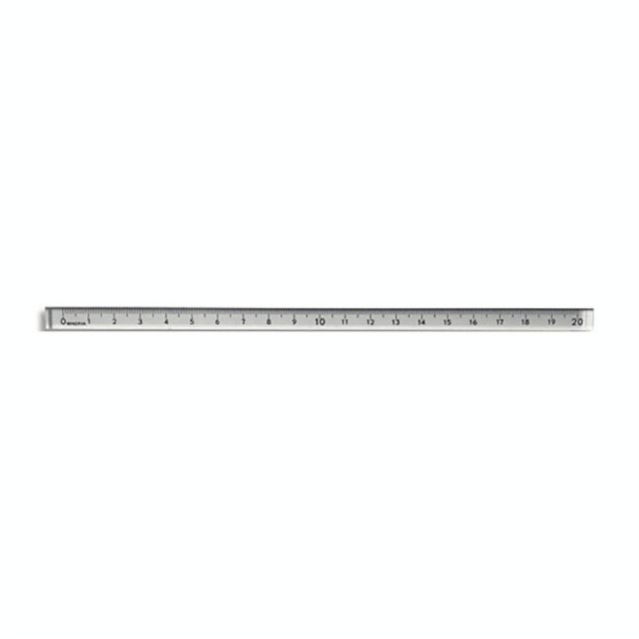 Règle Carrée Transparente 20 cm - Minerva - Rougier et Plé