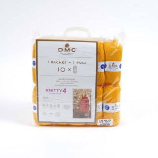 Pack de Fil Knitty 4 10 Pelotes - DMC - Rougier et Plé