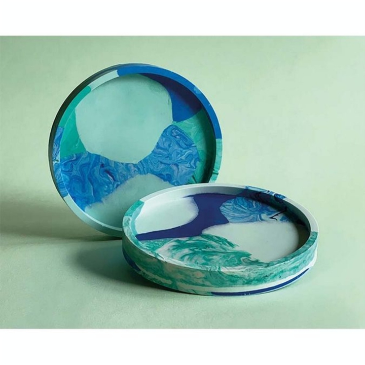 Moule en silicone Sous-verre rond ø 10 cm - Jesmonite - Rougier et Plé