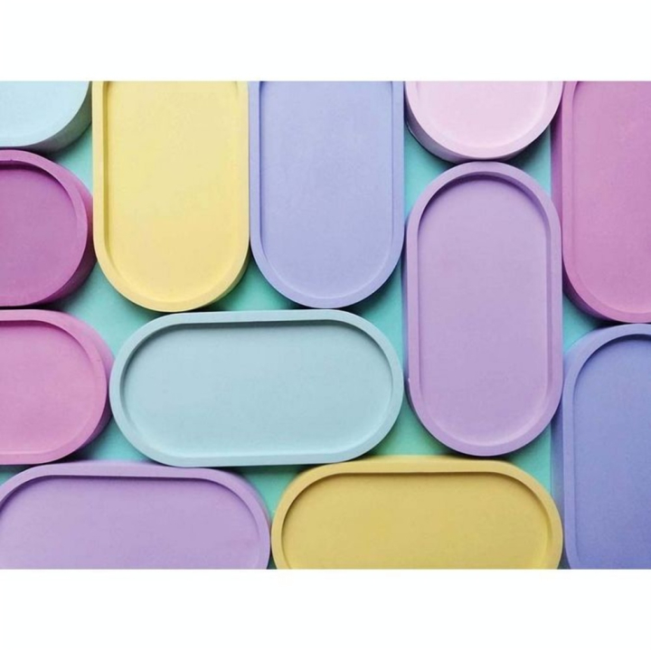 Moule en silicone Coupelle ovale 18 x 9,5 cm - Jesmonite - Rougier et Plé