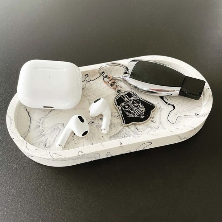 Moule en silicone Coupelle ovale 18 x 9,5 cm - Jesmonite - Rougier et Plé