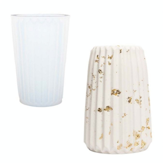 Moule en silicone Vase 15,2 x 10,5 x 7,5 cm - Jesmonite - Rougier et Plé