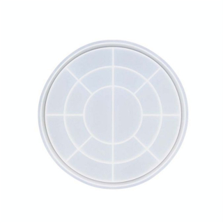 Moule en silicone Plat rond ø 26,5 x 2,4 cm - Jesmonite - Rougier et Plé