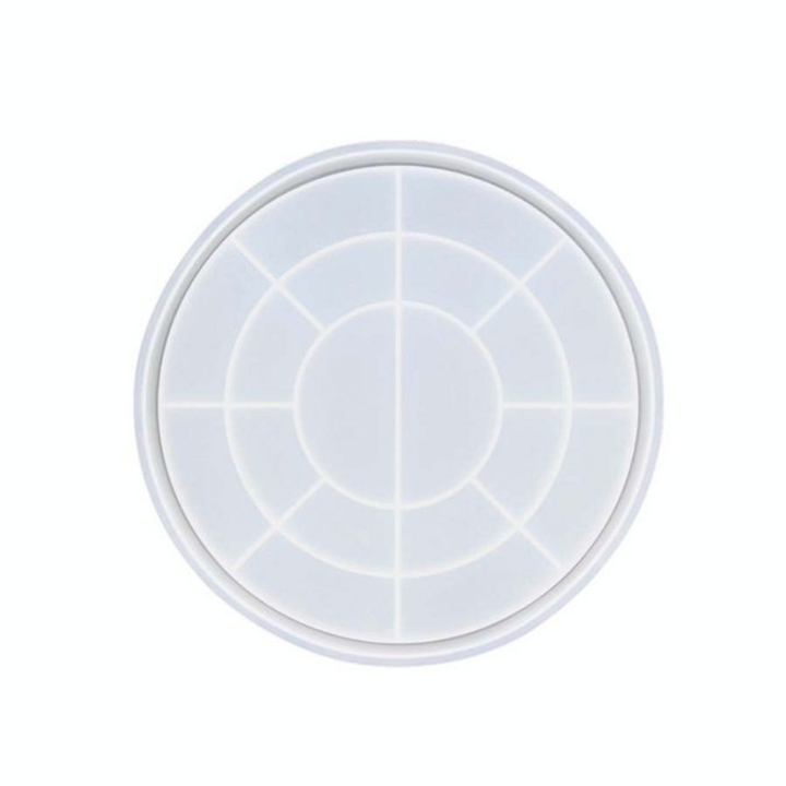 Moule en silicone Plat rond ø 26,5 x 2,4 cm - Jesmonite - Rougier et Plé