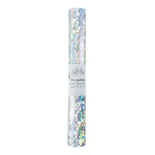Coupon de Flex thermocollant 50 x 25 cm Pailleté Holographique - Com 1 Idée - Rougier et Plé