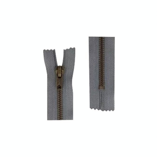 Fermeture Eclair Métallique Non séparable 12 cm Z14 - ECLAIR - Rougier et Plé