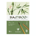 Papier Aquarelle Bamboo 250 g/m² Bloc de 15 feuilles - Clairefontaine - Rougier et Plé