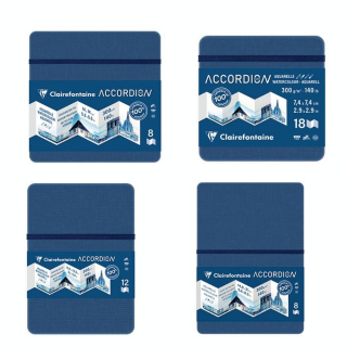 Carnet Aquarelle Aquapad Accordion 300 g/m² 18 Pages - Clairefontaine - Rougier et Plé