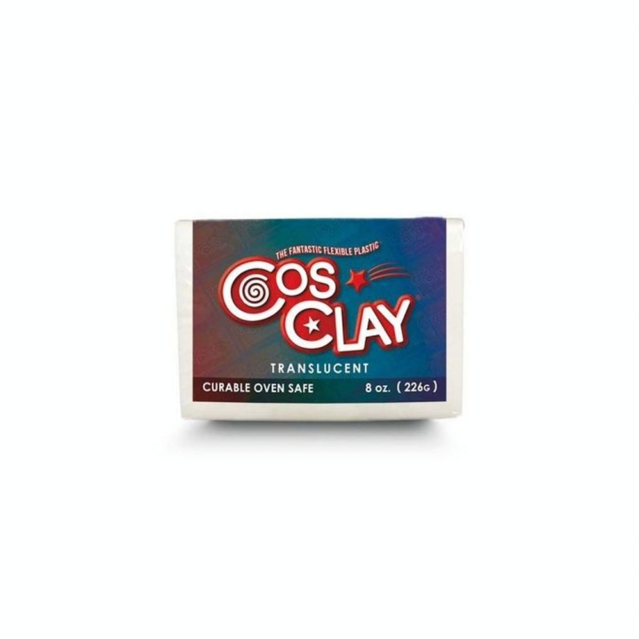 Pâte Polymère Translucide Translucent 226 g - Cosclay - Rougier et Plé