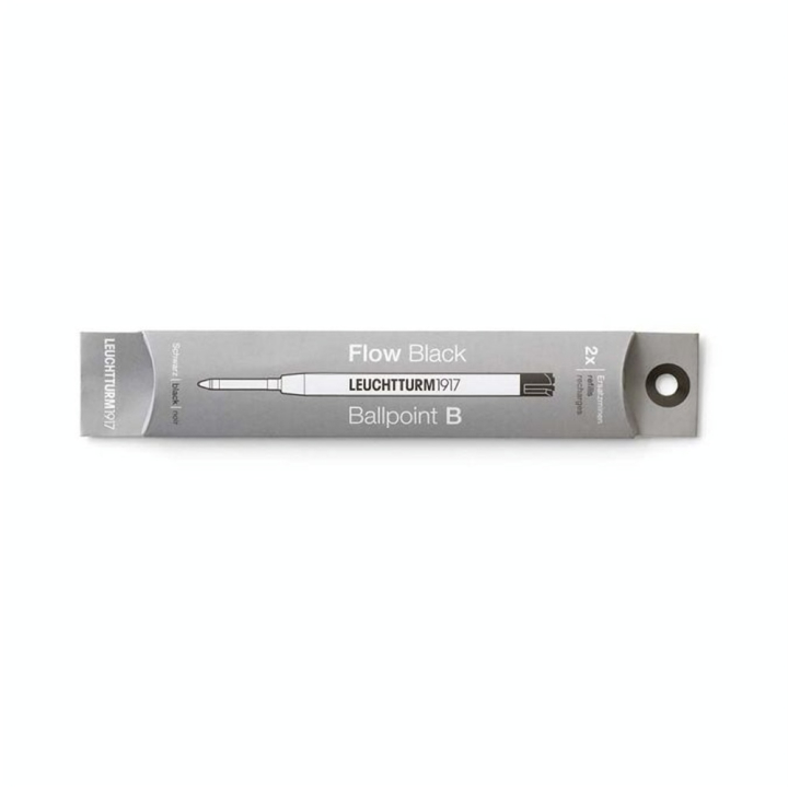 Recharge Stylo Bille Drehgriffel Nr. 1 Bold 2 pcs Noir - Leuchtturm1917 - Rougier et Plé