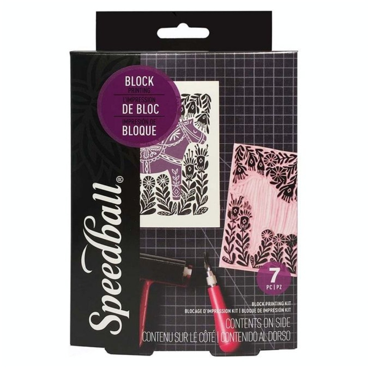 Kit Linogravure Débutant Super Value - Speedball - Rougier et Plé