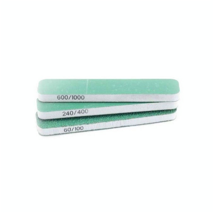Bloc de ponçage double-face 90 x 19 x 6 mm 3 pcs - Vallejo - Rougier et Plé
