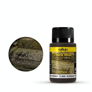 Peinture Maquette Acrylique Texturée 40 ml Boue épaisse russe - Vallejo - Rougier et Plé
