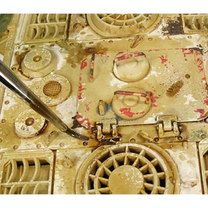 Peinture Maquette Acrylique 40 ml Taches d'huile de moteur - Vallejo - Rougier et Plé