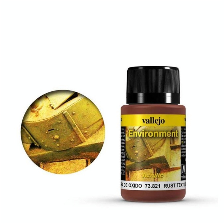 Peinture Maquette Acrylique 40 ml Effet Rouille - Vallejo - Rougier et Plé