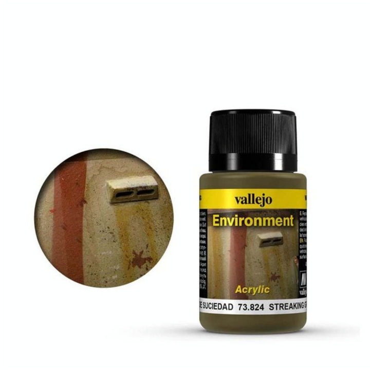 Peinture Maquette Acrylique 40 ml Effet Traces de saleté - Vallejo - Rougier et Plé