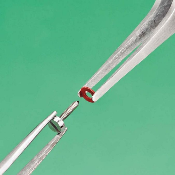 Pince Brucelle de précision à Pointe droite 120 mm - Vallejo - Rougier et Plé