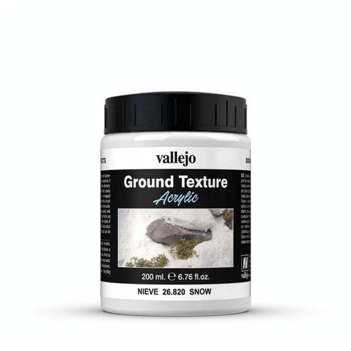 Pâte de Texture Acrylique 200 ml Neige - Vallejo - Rougier et Plé