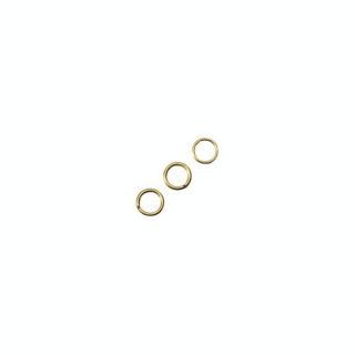 Anneau fendu ø 7 mm 10 pcs Couleur or - Rayher - Rougier et Plé