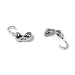 Calotte ø 3 mm 8 pièces Couleur platine - Rayher - Rougier et Plé