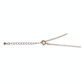 Chaîne à maillons avec fermoir ø 2 mm Couleur Or rose - Rayher - Rougier et Plé